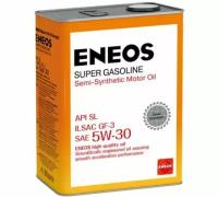 Масло моторное ENEOS SL Super Gasoline 5W30 п/с 4л