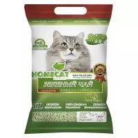 Комкующийся наполнитель Homecat Эколайн Зеленый чай