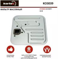 Фильтр масляный Kortex для АКПП Hyundai Accent I 94-00 ОЕМ 4505025A00; JT207K; KO3039
