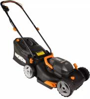 Газонокосилка аккумуляторная WORX WG743E, 40В (2×20В), 40cm, без АКБ и ЗУ