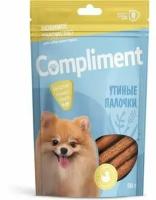 COMPLIMENT Лакомство для собак мини-пород Утиные палочки, 50 гр