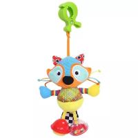 Подвесная игрушка Biba Toys Крошка-Енот (BS177) желтый/голубой/оранжевый