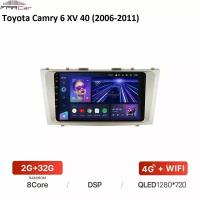 Штатная магнитола FarCar для Toyota Camry 6 XV 40 (2006-2011) на Android10 (2gb/32gb/WiFi/BT/GPS/DSP/QLED/4G)