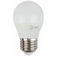 Лампа светодиод 9Вт шар Е27 2700К 720Лм матовая LED P45-9W-827-E27 ЭРА