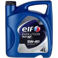 Моторное масло Elf Evolution 900 NF 5W40 4л