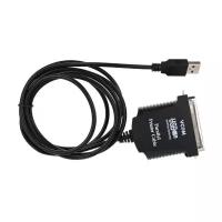 Кабель-адаптер Vcom USB A (вилка)/LPT (прямое подключение к LPT порту принтера) 1.8м