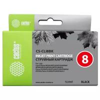 Картридж cactus CS-CLI8BK, 450 стр, черный