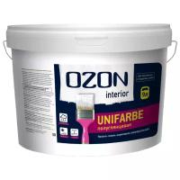 Эмали и антикоррозионные краски OZON Краска эмалевая для дерева и металла OZON Unifarbe-interior ВД-АК-157С-3,0 С (бесцветная) 2,7л обычная
