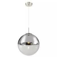 Настенный светильник Toplight Glass TL1203H-21CH, E27, 40 Вт, кол-во ламп: 1 шт., цвет: никель