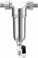 Магистральный фильтр для воды WhiteWater МФ-3/4 нерж (нержавеющая сталь)