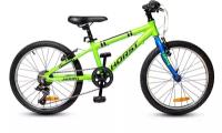 Детский велосипед 20' HORST Hummel зеленый/черный/синий
