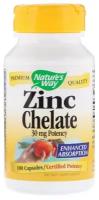 Капсулы Nature's Way Zinc Chelate