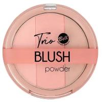 Румяна для лица `BELL` TRIO BLUSH POWDER тон 01