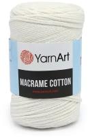 Пряжа шнур для вязания Macrame Cotton YarnArt(Макраме Коттон), 250гр/225м, цвет 752 светло бежевый, 80%хлопок,20%полиэстер, 1 бобина