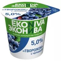 ЭкоНива творожок с черникой, 5%, 125 г