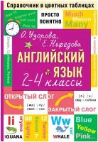 Справочник АСТ Просто, понятно. В цветных таблицах. Английский язык. 2-4 классы. О. Узорова, Е. Нефедова