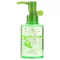 Welcos гидрофильное масло для лица Green Tea Deep Cleansing Oil, 170 мл