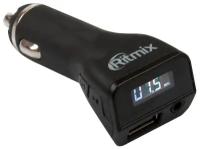 FM-трансмиттер Ritmix FMT-A740 черный