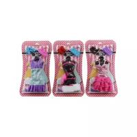 Junfa toys Комплект одежды и аксессуаров для кукол 29 см 3313-A в ассортименте