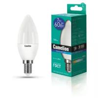 Светодиодная лампочка Camelion LED7 C35 865 E14 7Вт