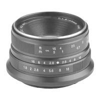 Объектив 7artisans 25mm f/1.8 Micro 4/3, черный