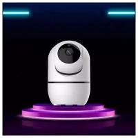 Беспроводная IP Wi-Fi видеокамера / Домашняя камера 360 / Домашняя камера видеонаблюдения / Вайфай камера видеонаблюдения