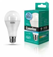 Эл. лампа светодиодная 20Вт LED20-A65/845/E27 (20W= 180Вт 1850Lm ) Camelion