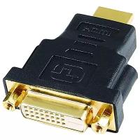 Переходник HDMI-DVI Cablexpert, 19M/25F, золотые разъемы, пакет (A-HDMI-DVI-3)