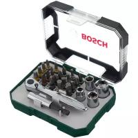 Насадки для винтоверта 26pc Bosch mini ratc