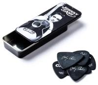 JCPT01M Johnny Cash Memphis Медиаторы 6шт, средние, в коробочке, Dunlop