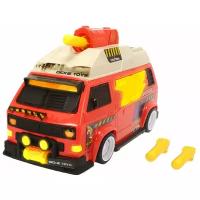 Фургон Dickie Toys VW T3 Camper с залповой установкой (3756004) 1:6, 15 см, оранжевый