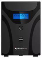 Источник бесперебойного питания Ippon Smart Power Pro II Euro 2200 1200Вт 2200ВА черный