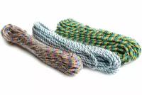 Веревка плетеная 16-прядная, моток, п/п 6 мм (50 м) цветная {70265}