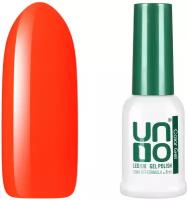 Гель лак для ногтей UNO Color Gel № 170, Orange Neon, 8 мл