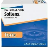 Контактные линзы Bausch & Lomb SofLens Toric, 6 шт