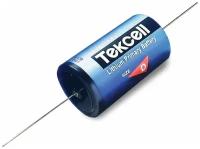 Промышленная литиевая батарейка Vitzrocell (TeKcell) SB-D02-AX 3,6V 19000 mAh (большая D) с аксиальными выводами