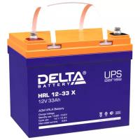 Аккумуляторная батарея DELTA Battery HRL 12-33 X 12В 33 А·ч