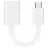 Адаптер Zmi USB-C-USB-A, белый