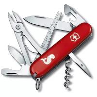 Нож многофункциональный Набор аксессуаров VICTORINOX Angler красный