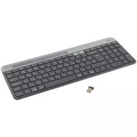 Клавиатура Logitech K580, USB, Bluetooth/Радиоканал, черный серый 920-009275