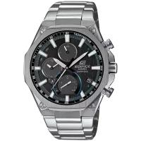 Наручные часы CASIO Edifice EQB-1100D-1AER, серебряный, черный