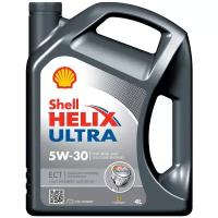 SHELL 550046363 Масло моторное SHELL Helix Ultra 5W30 ECT 4 л синт