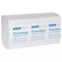 Полотенца бумажные OfficeClean Professional V-сложения белые двухслойные 200 листов