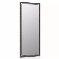 Зеркало 119Б махагон, греческий орнамент, ШхВ 50х120 см, зеркала для офиса, прихожих и ванных комнат, горизонтальное или вертикальное крепление