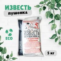 Известь пушонка Витеп гидратная гашеная, 5 кг