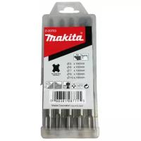 Набор буров MAKITA SDS-Plus 5 штук 5, 6, 7, 8, 10х160 мм. (D-20703)