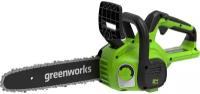 Пила цепная аккумуляторная Greenworks G24CS25, 24 В, 25 см, без АКБ и ЗУ