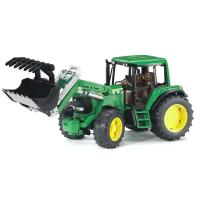 Трактор Bruder John Deere 6920 с погрузчиком 02-052 1:16, 38.5 см