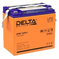 Аккумуляторная батарея DELTA Battery DTM 1255 I 12В 55 А·ч