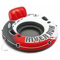 Шезлонг плавающий Intex RIVER RUN I, артикул 56825 (красный)